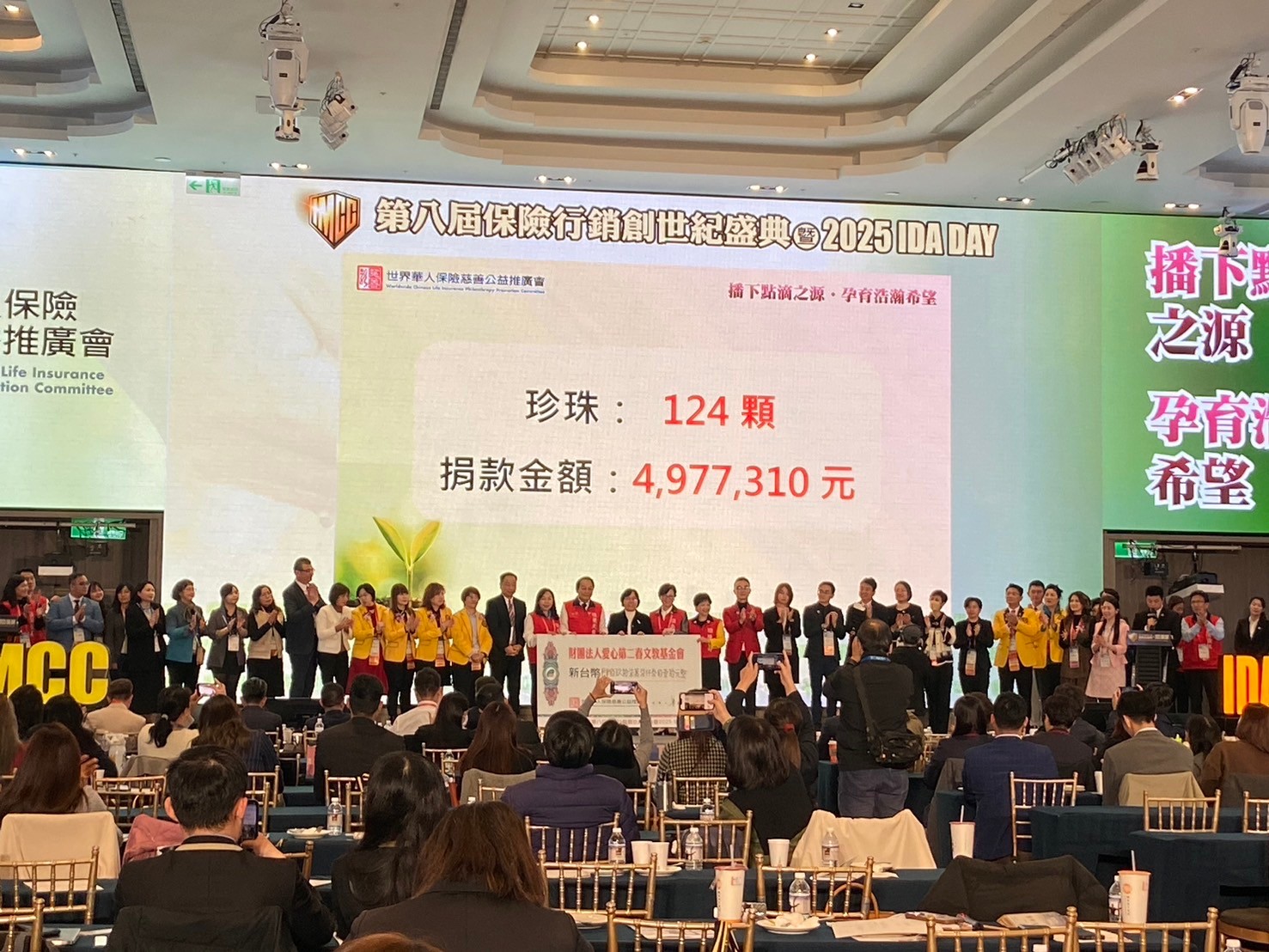 2025年第八屆華保大會-募款熱烈響應